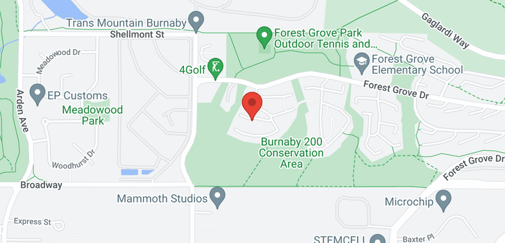 map of 8240 ROSSWOOD PLACE